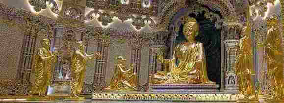 Swaminarayan Murti at Akshardham Temple Delhi 