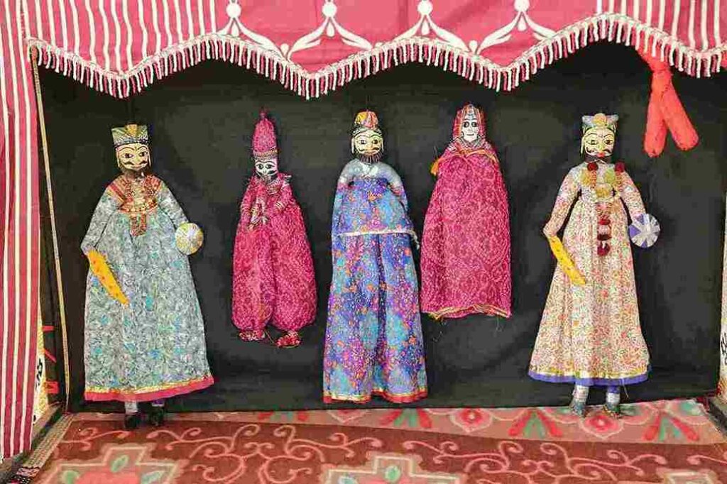 Vishalgarh Farms puppet show

